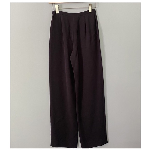 Giorgio Armani Black Label Black Side Zip Trouser - Picture 2 of 6